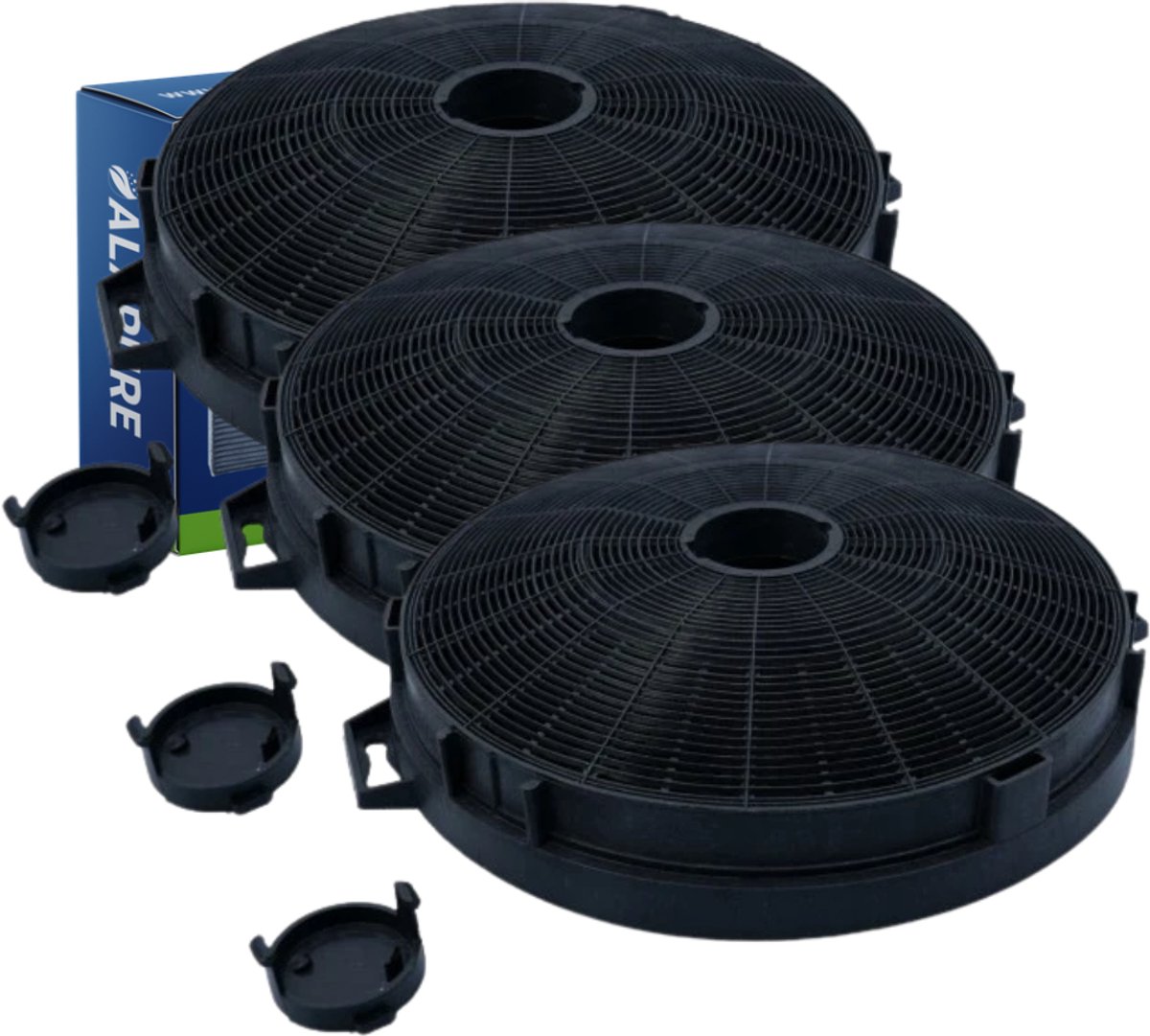 3x Koolstoffilter voor Atag E003