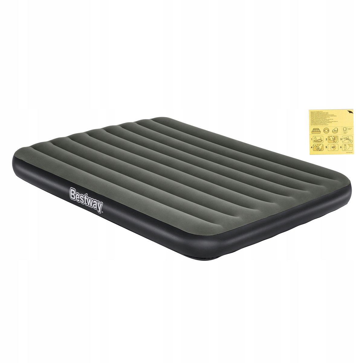 Bestway 2-persoons luchtbed 203x152x25cm TriTech, 300kg belastbaar