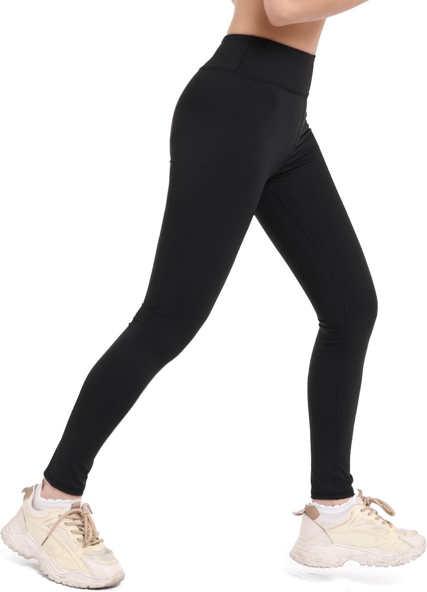 Sportlegging voor kinderen, meisjes, comfortabele sportbroek, sportlegging, lange yogalegging voor joggen, training, sportlessen