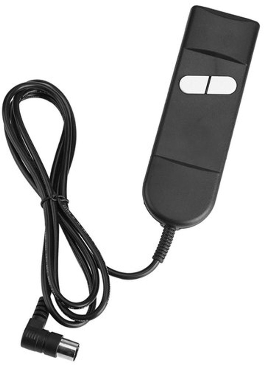 Elektrische Recliner - Handbediening - Eenvoudige bediening - Ronde zwarte controller - Comfortabel en slank ontwerp - Geschikt voor oude...