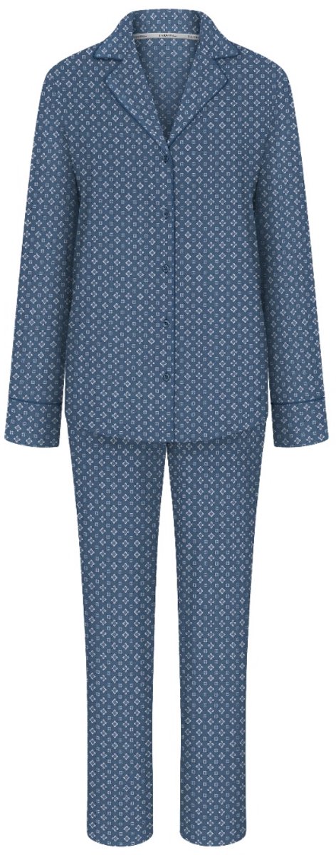 Triumph Boyfriend Fit pyjama 10225082 M031 SEA BLUE LIGHT COMBINATION-44