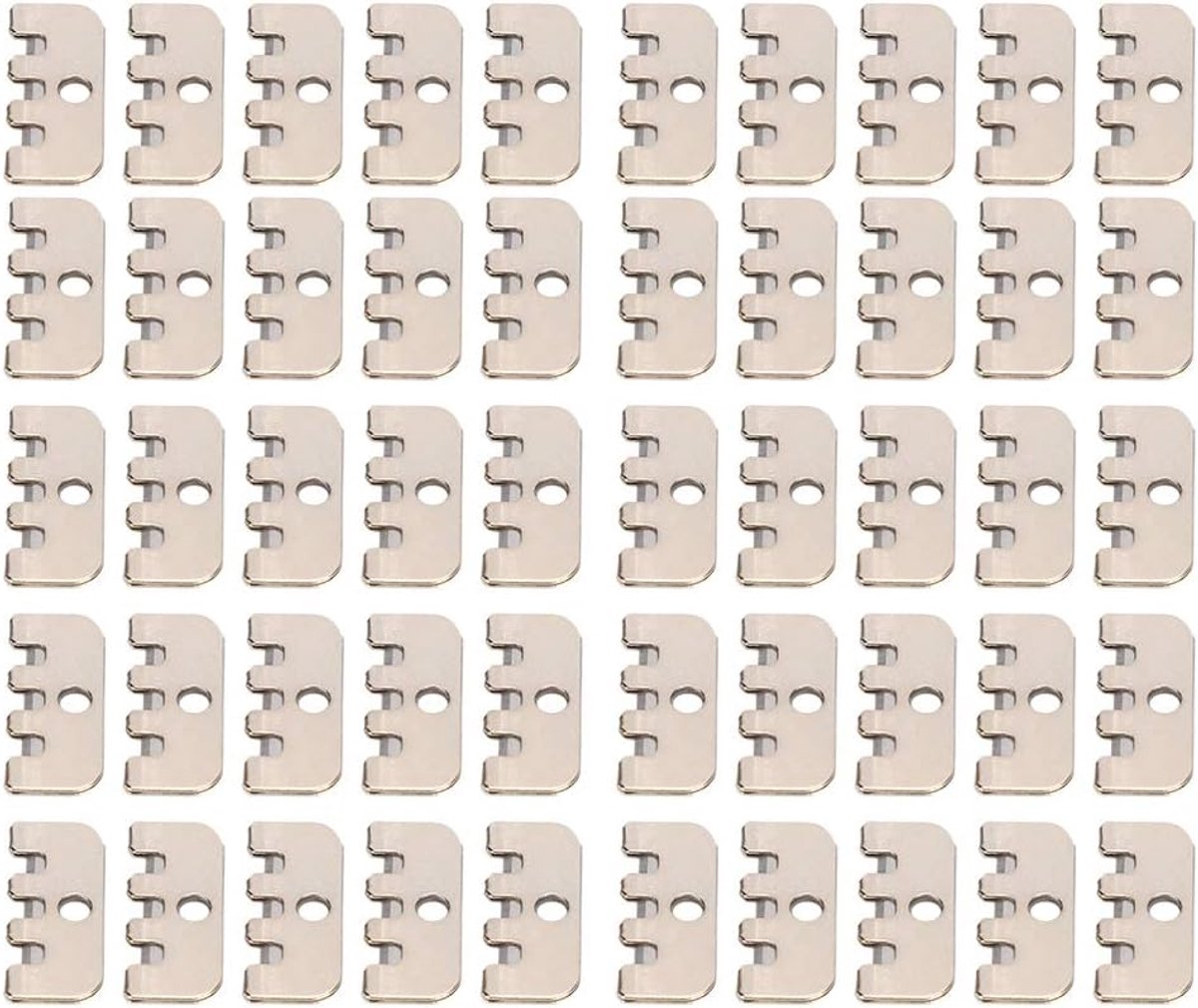 Draadsnijder voor Naaimachine, Professioneel Naaivoetaccessoire, 1,1 X 0,5 X 0,4 Inch, 50 Stuks