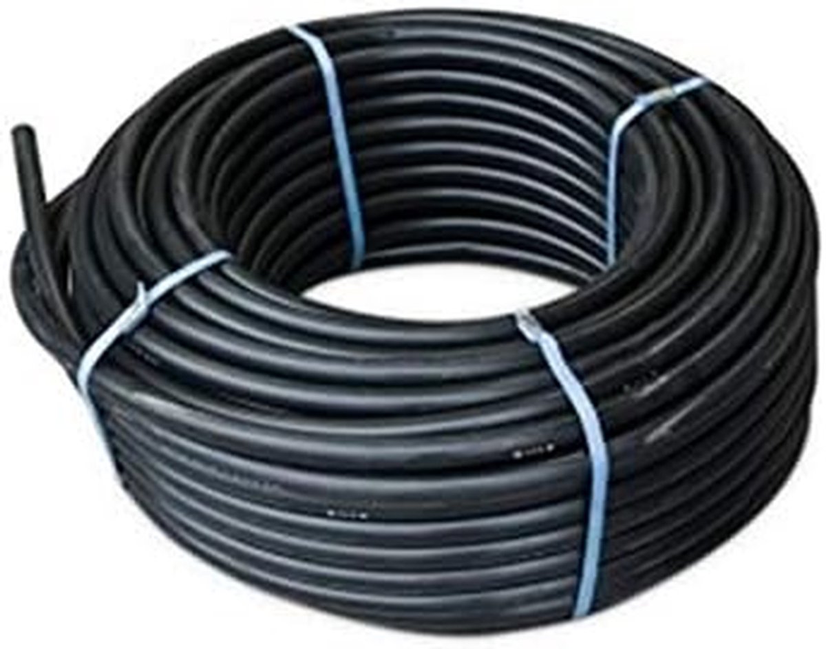 Landbouw Irrigatiebuis - Waterleidingslang - Gewassen Water Geven - Hoge Druk Weerstand - 100 Meter - Zwart