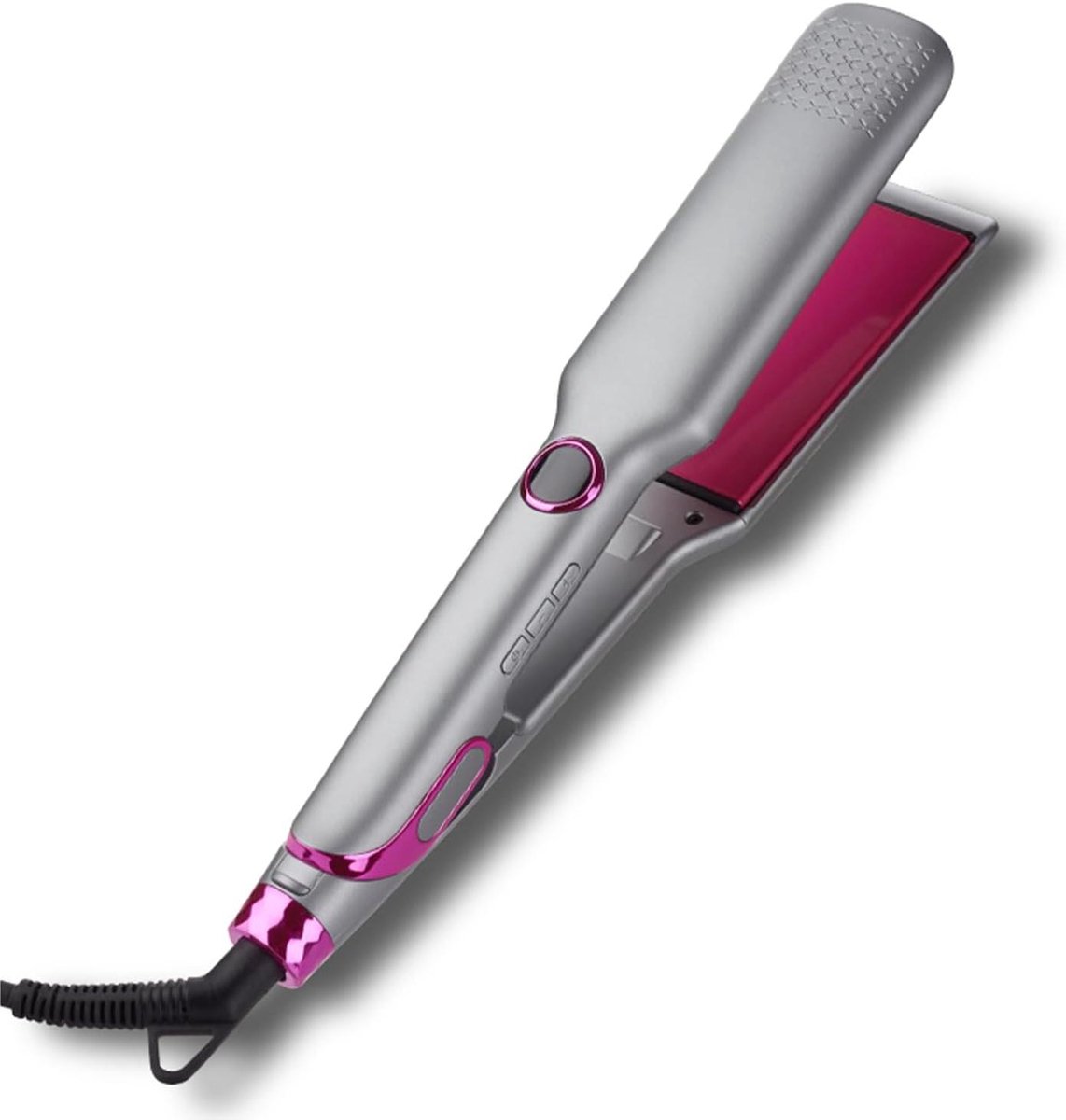 Stijltang - Haar gladmaker - Haar stylen - Extra brede platen - 100-200 graden - Zilver