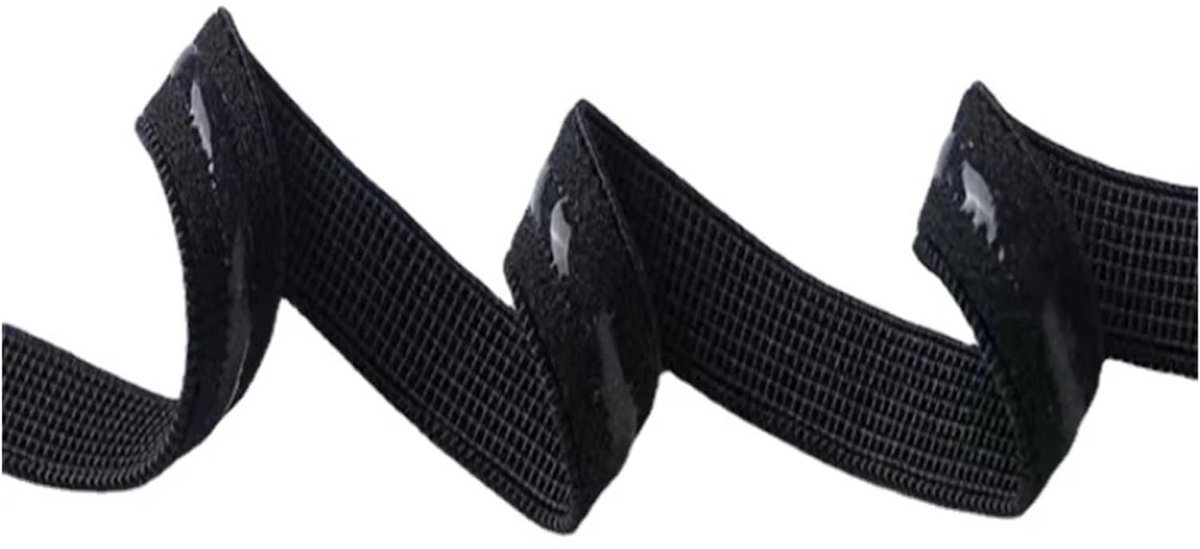 Elastische Band Transparant Siliconen Antislip Ondergoed Riem Elastische Rubber Stretch Lint Kleding Naaien Accessoire(Red,10yards,8mm)