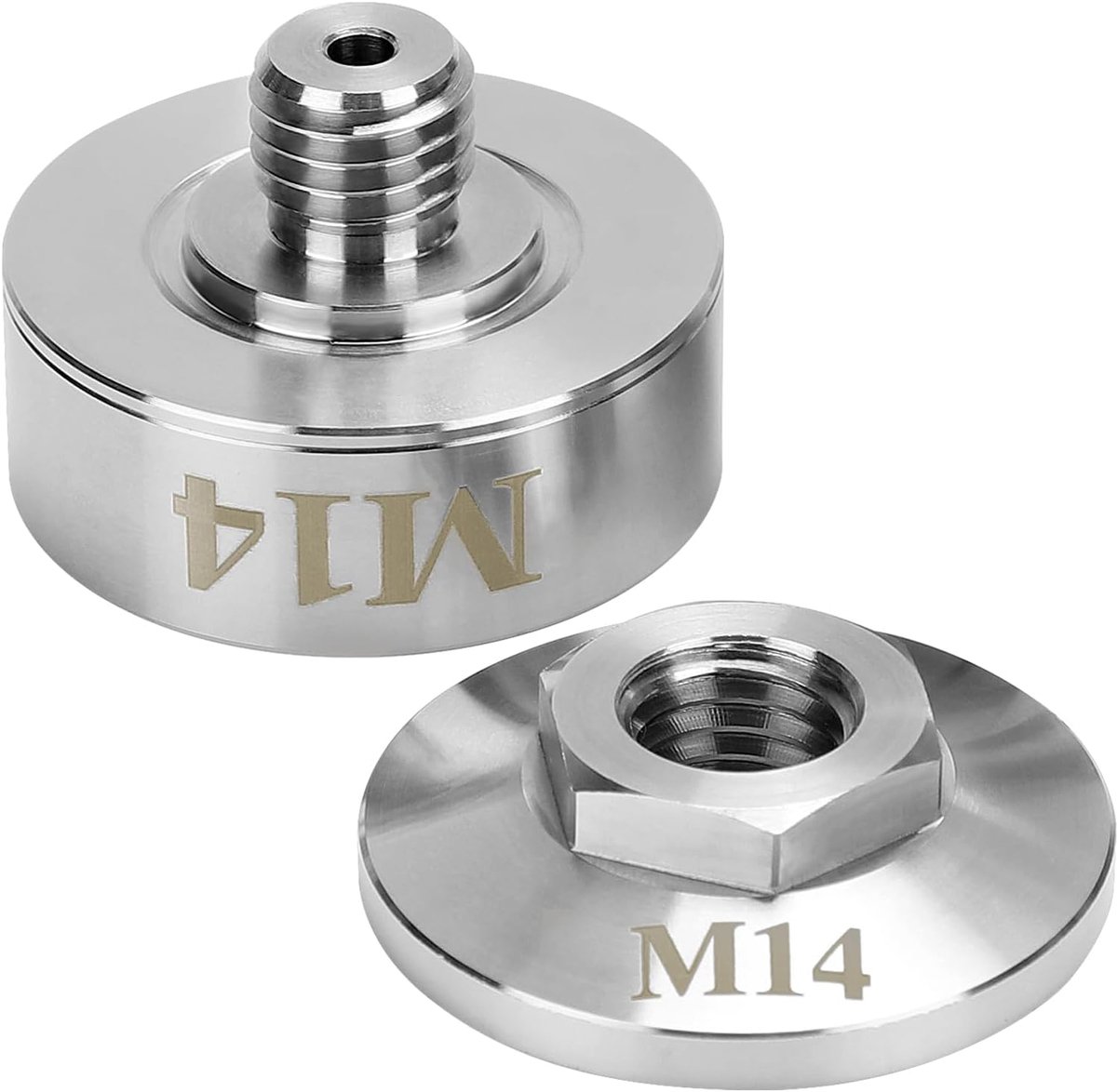 X-Lock-adapter op M14 en 5/8 inch schroefdraad met O-ring voor haakse slijper XLOCK met contramoer