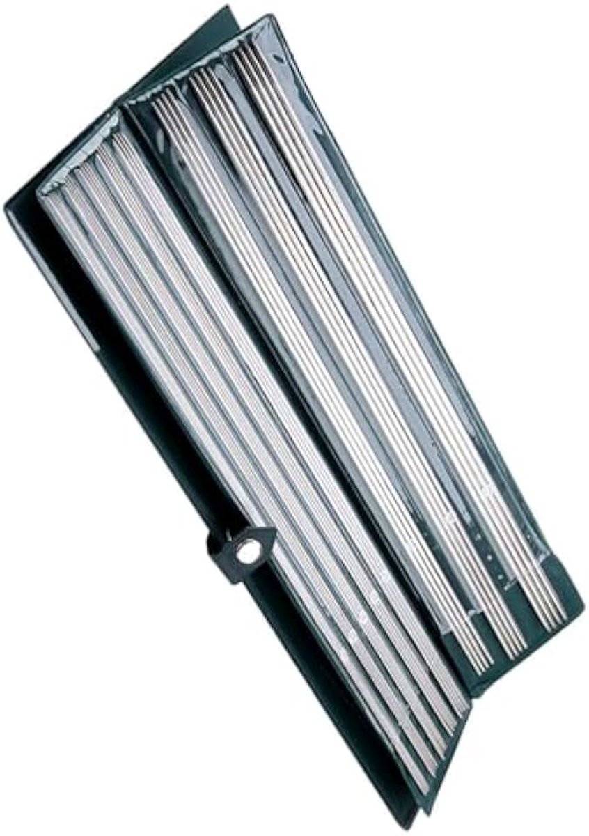 44 stuks 11 maten 25 cm/36 cm roestvrij staal rechte breinaald met tas weven set handwerk trui handwerkgereedschap accessoires (36cm/14,1 inch)