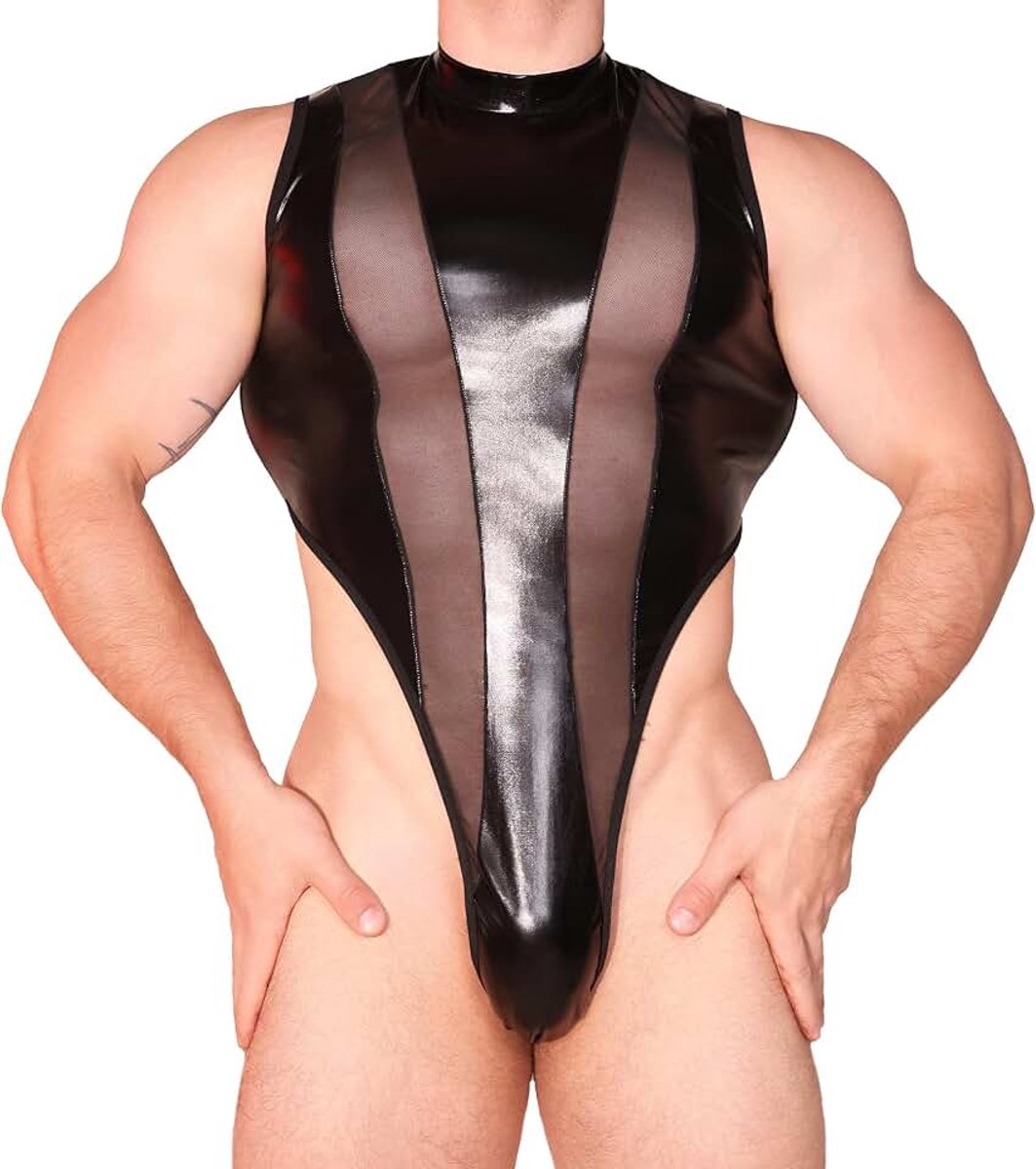 Atletische hangers, vechtboxer, mesh-overall, ademende overall, sportpak, ondergoed, fitness-jumpsuit