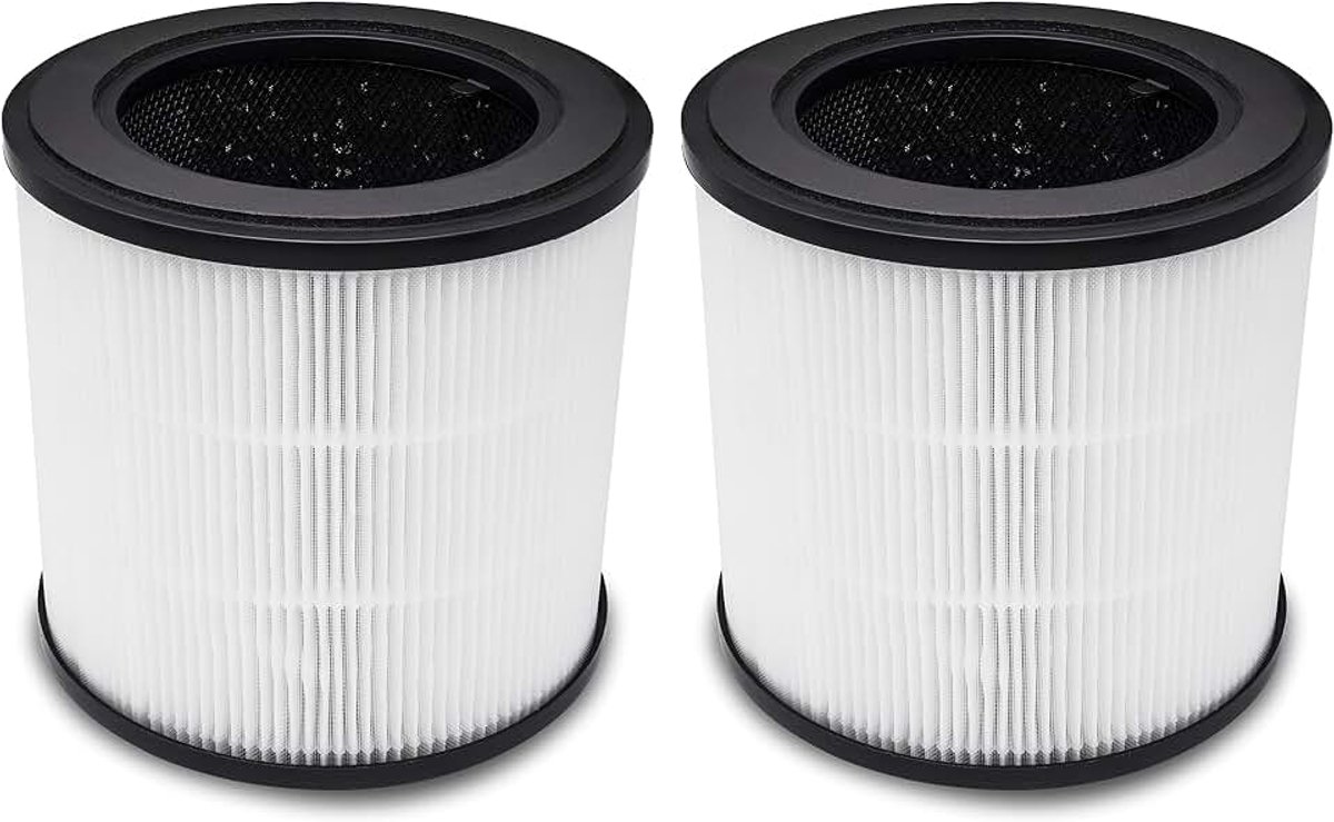 2x actief koolstoffilter compatibel met Philips luchtreinigers | AC0830, AC0820, AC0819, een alternatief voor de filters FY0194/30 en FY0293/30 uit de 800-serie.