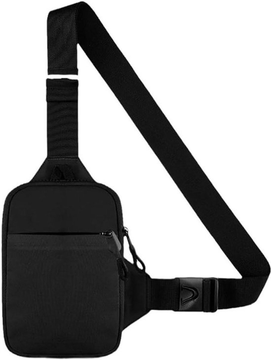 Telefoonborsttas - Waterdicht - Crossbody - Zwart - Schoudertas - Casual - Geschikt voor alle merken - Unisex - Buitensporten Rugzak Hiking.