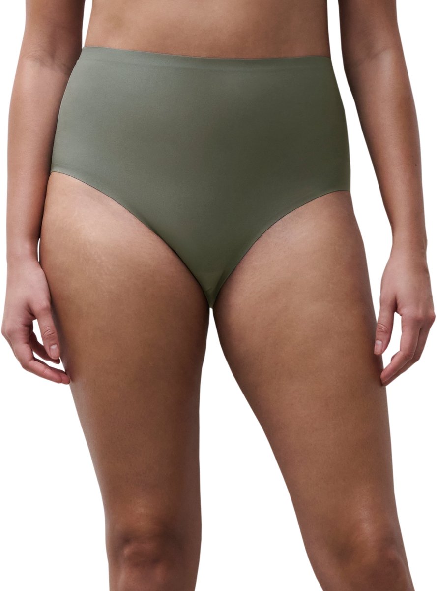 SoftStretch Hoge Slip Clay Green Plus-size
