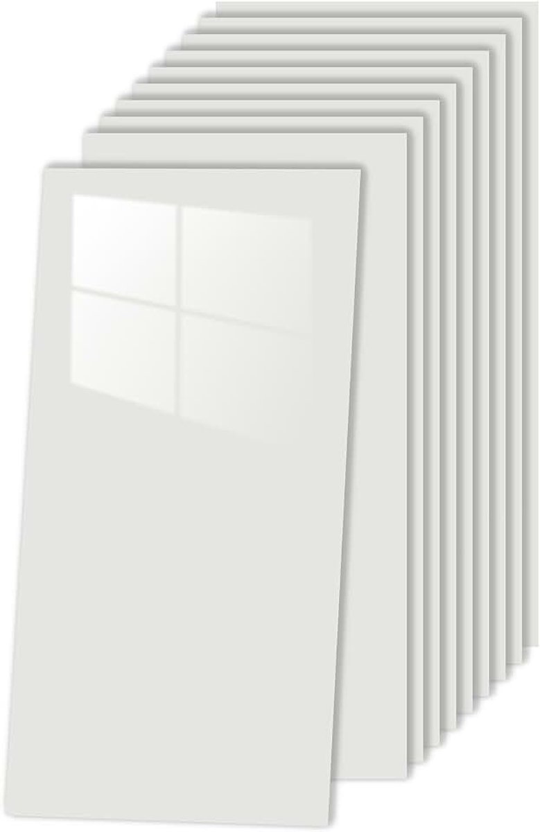 Tegels keuken wit 30×60cm 10 stuks, tegelstickers waterdicht | Zelfklevende tegels, waterdicht, keukentegels, wandtegels, zelfklevend, voor tegelfolie, badkamer, keuken