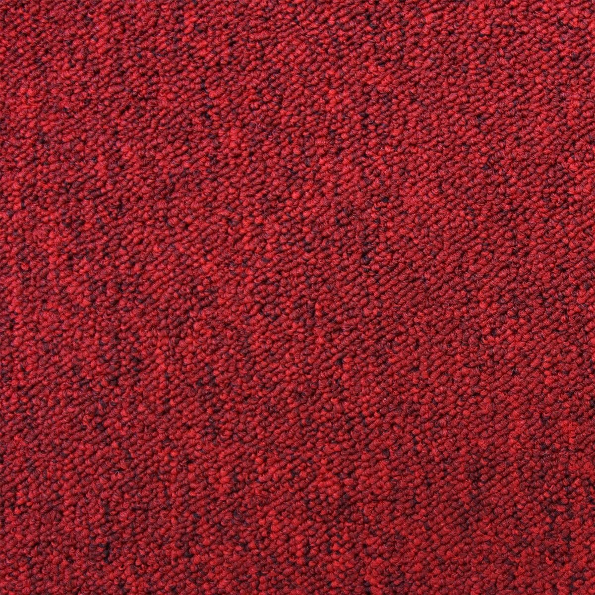 Carpet tegels 50x50cm - bitumen - scarlakenrood - slijtvast en eenvoudig schoon te maken - SnelShoppen