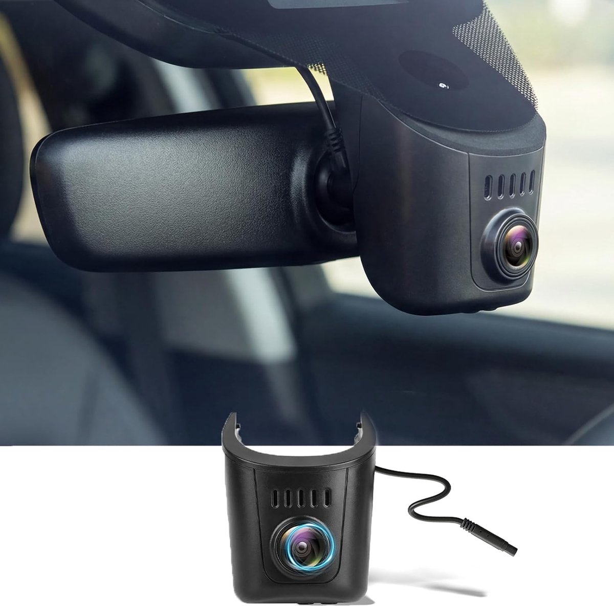 SnelShoppen - 4K Auto Dashcam voor Audi A4 A6 A3 A5 Q5 S4 S6 Q7 A8 S8 TT A7 S5 Q3 S3 S7 RS3 RS5 RS6 e-tron 2019-2026, OEM-stijl, G-sensor, Wifi, App,