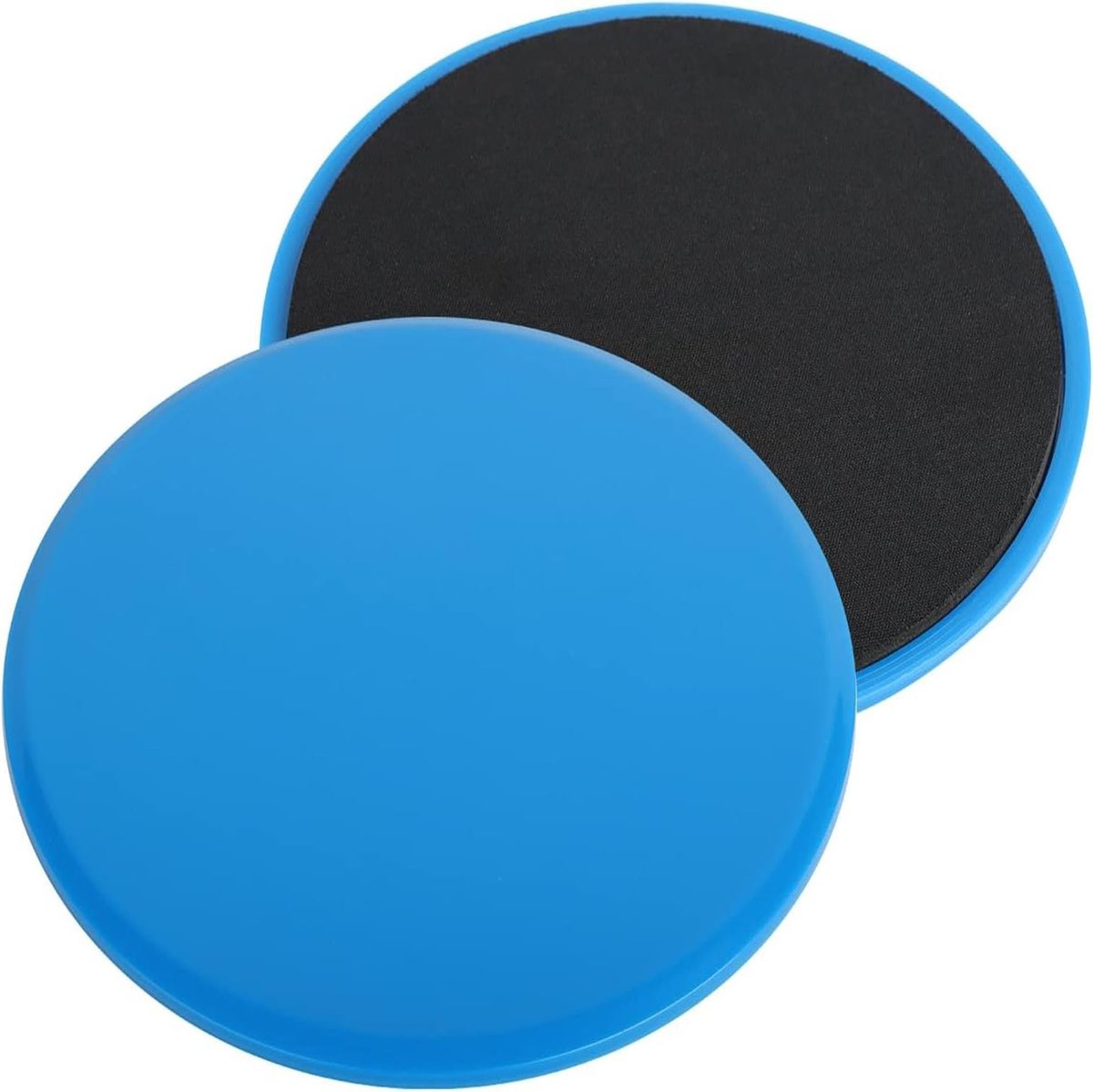 Discs voor Training, Thuis, Yoga en Fitness - Ideaal voor Pilates en Lichaamsbeweging op Tapijt en Harde Vloeren (Blauw)