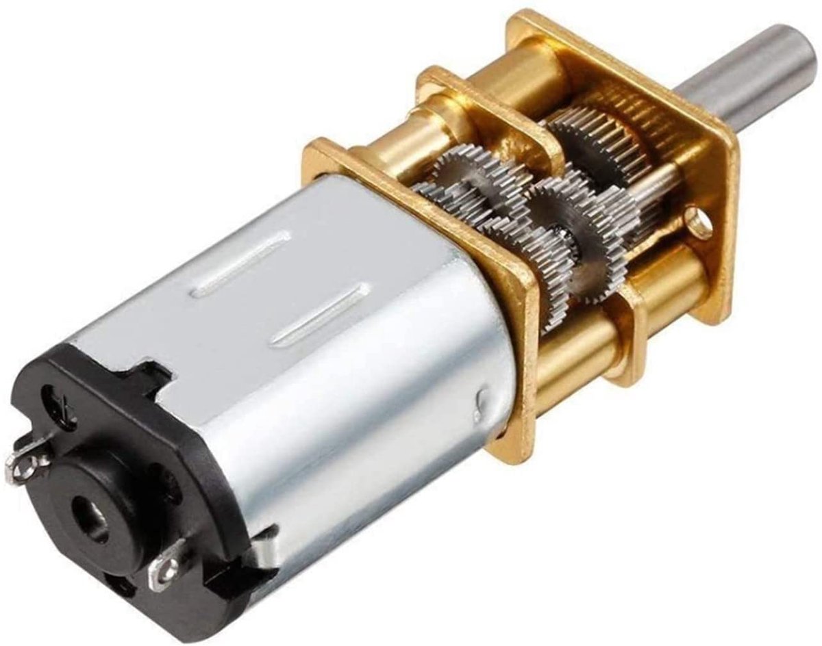 SnelShoppen - DC 6V Gear Motor N20 300RPM Laag Snelheids Motor voor DIY Projecten, Hoge Koppel, Duurzaam en Betrouwbaar voor Robot Modellen en Elektri