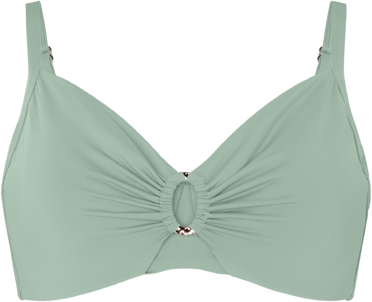 Hunkemöller Niet Voorgevormde Bikinitop met Beugel Luxe Groen