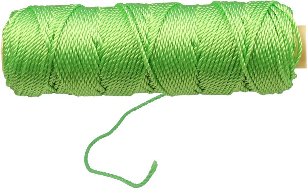 Kelfort Metselkoord nylon rol groen 50 meter