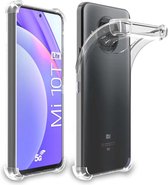 ebestStar - Coque compatible avec Xiaomi Mi 10T Lite 5G, Etui Protection Silicone Transparent Antichoc, Coins Renforcés, Transparent
