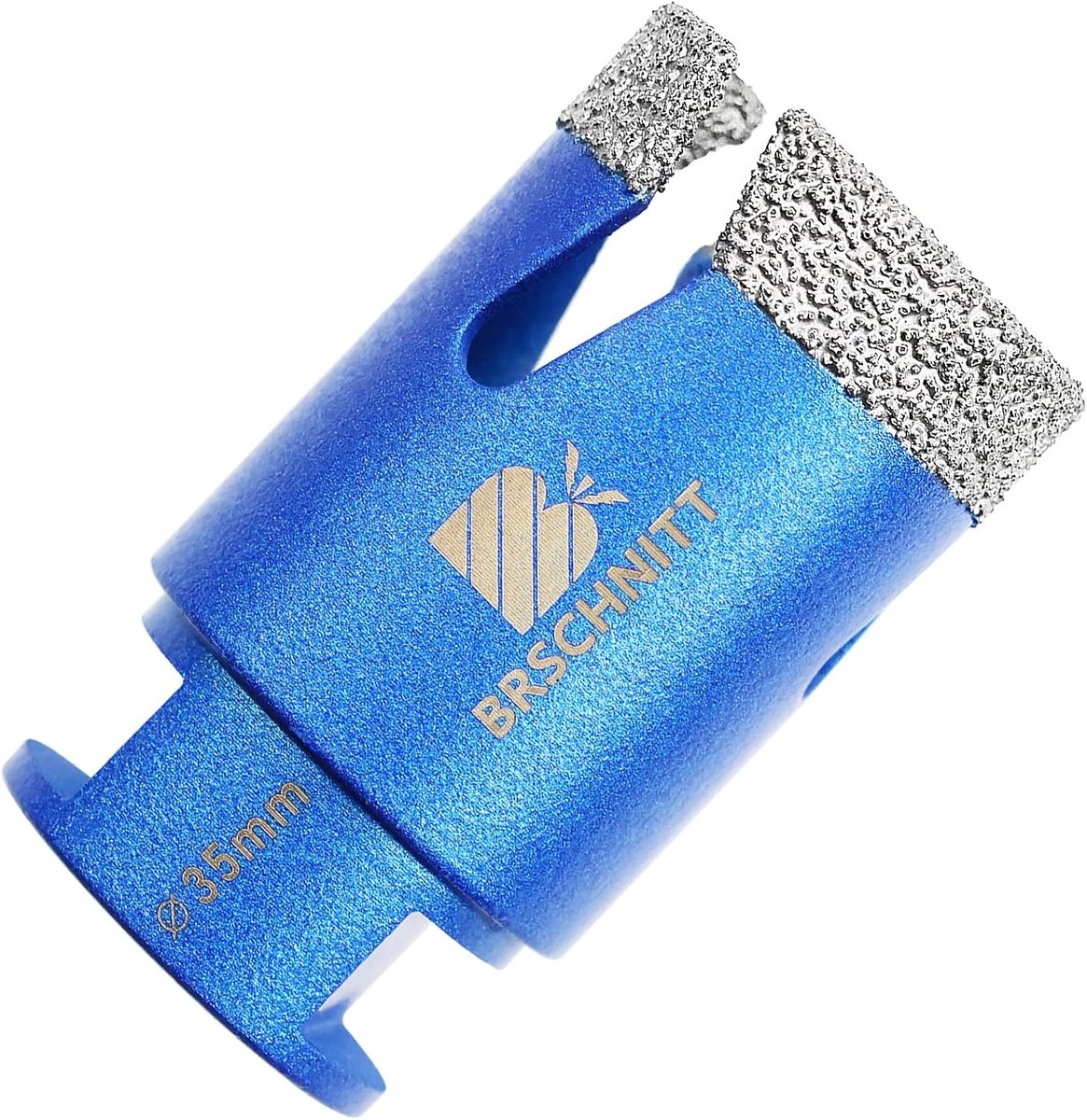 SnelShoppen - Diamond Tile Boor 35mm - M14 Diamant Boor voor Tegels, Porselein, Keramiek, Marmer en Graniet - Geschikt voor Haakse Slijpers
