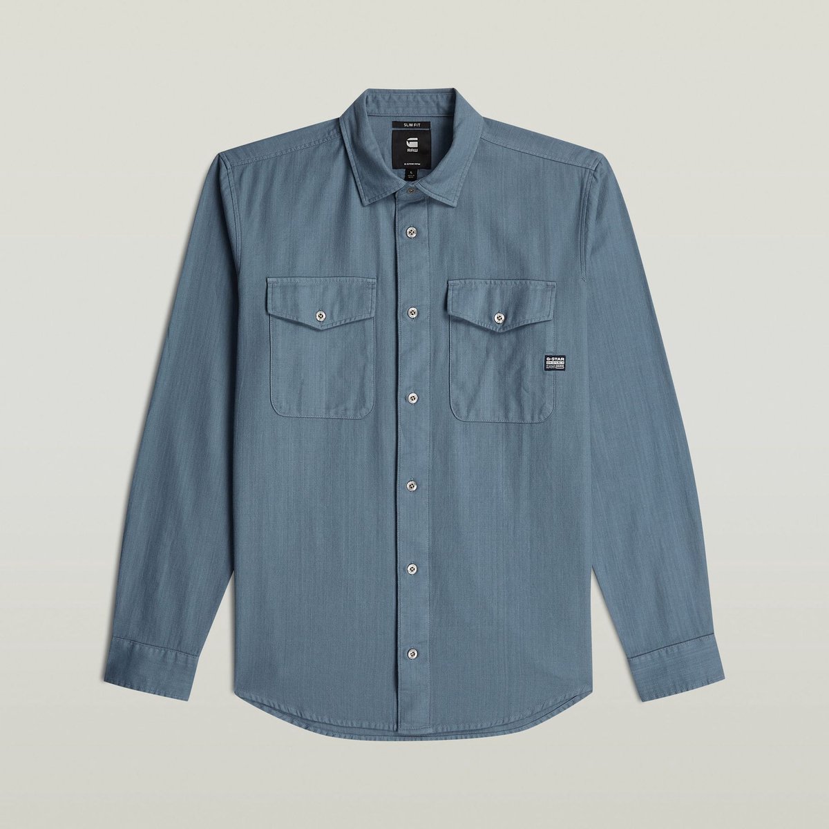 Marine Slim Shirt ls J323 Grit Gd