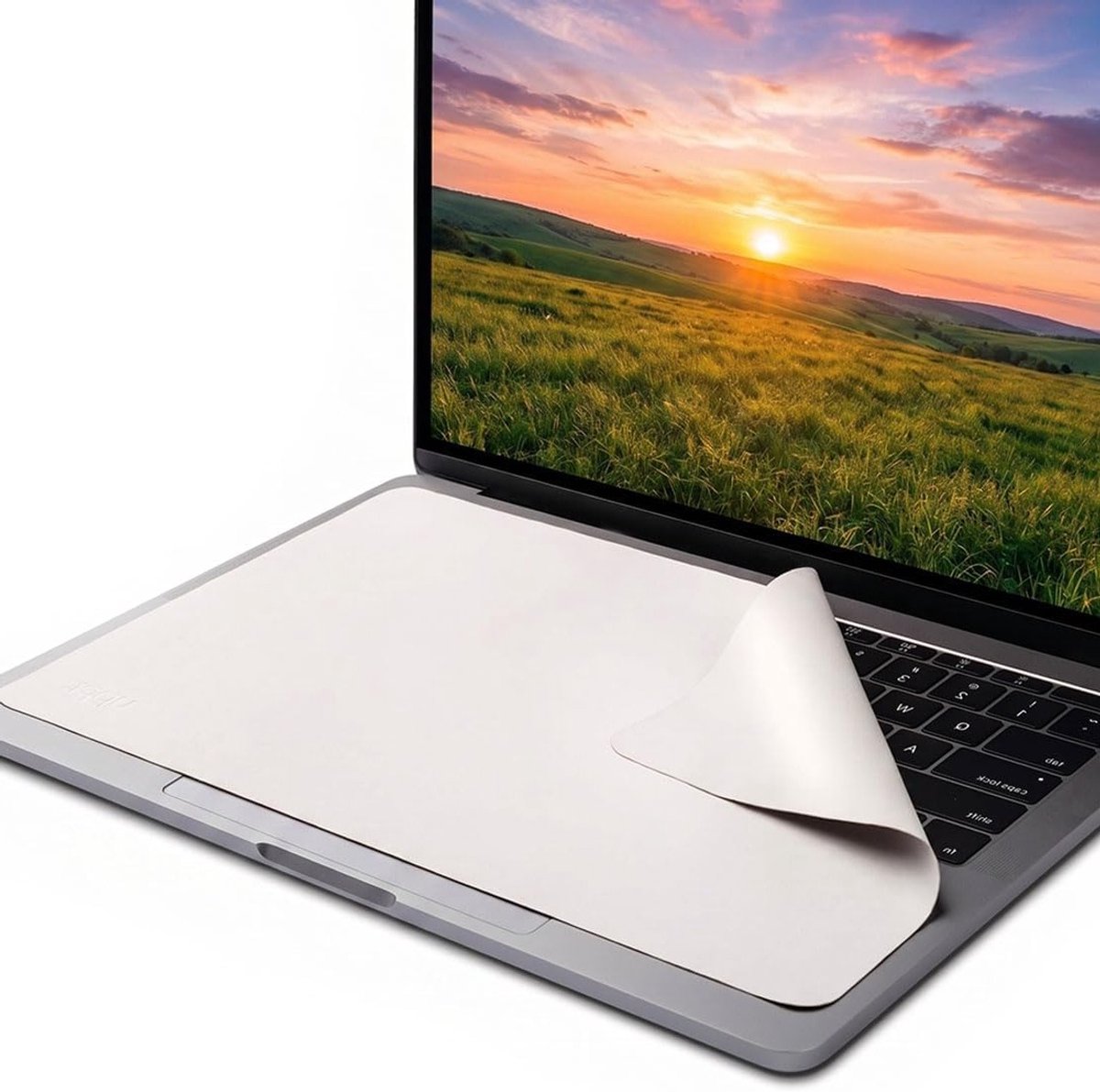 Beschermhoes voor toetsenbord van 33 cm van microvezeldoek, ideaal voor laptop, bureau en thuisgebruik