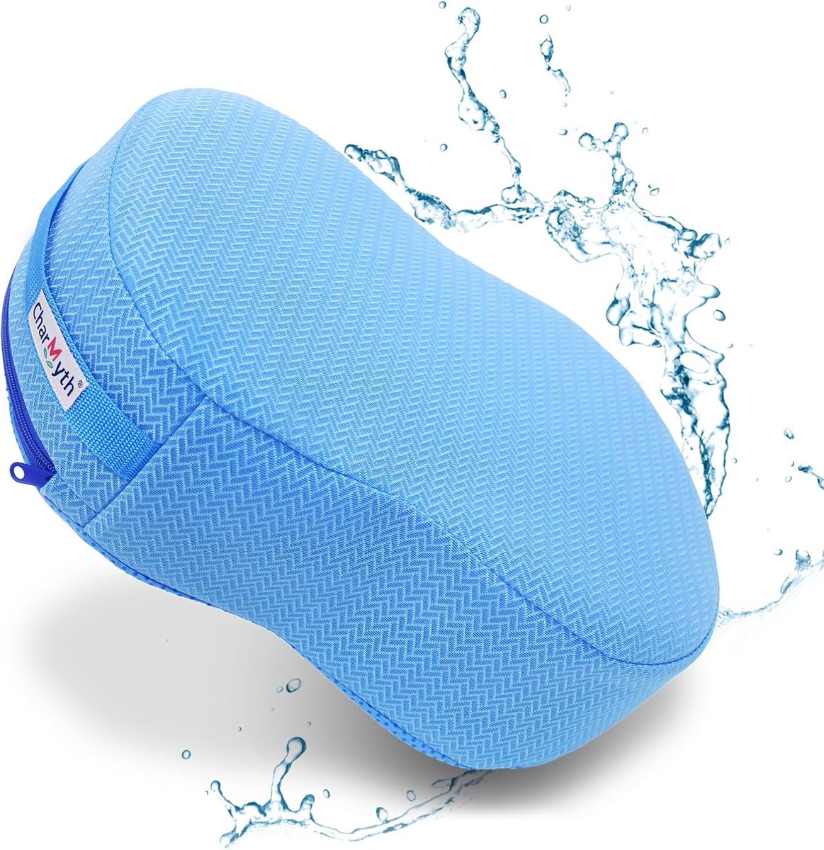 SnelShoppen - Whirlpool Zitkussen Seat Booster Onderwater, 40 x 30 x 12 cm Badkussen, Anti-Slip Sneldrogend Hot Tub Verhoogd Zitkussen