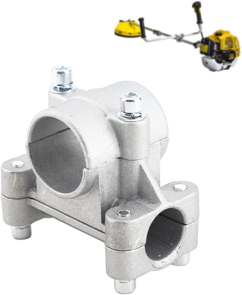 SnelShoppen - Strimmer Handle Bracket Handle 26/28mm, Aluminium Handle Bracket Clamp voor Strimmer Trimmer Brush Cutter, Lichtgewicht en Duurzaam