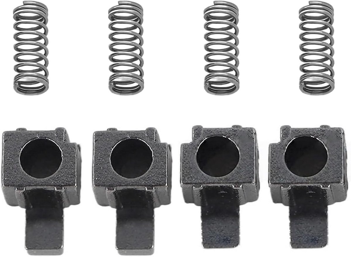 2 Stuks Metalen Lock Buckles met Veerslot voor Joy-Con Controllers, Geschikt voor Nintendo Switch, Switch Lite en OLED, Duurzame Vervangingen voor Betrouwbare Beveiliging en Stabiliteit