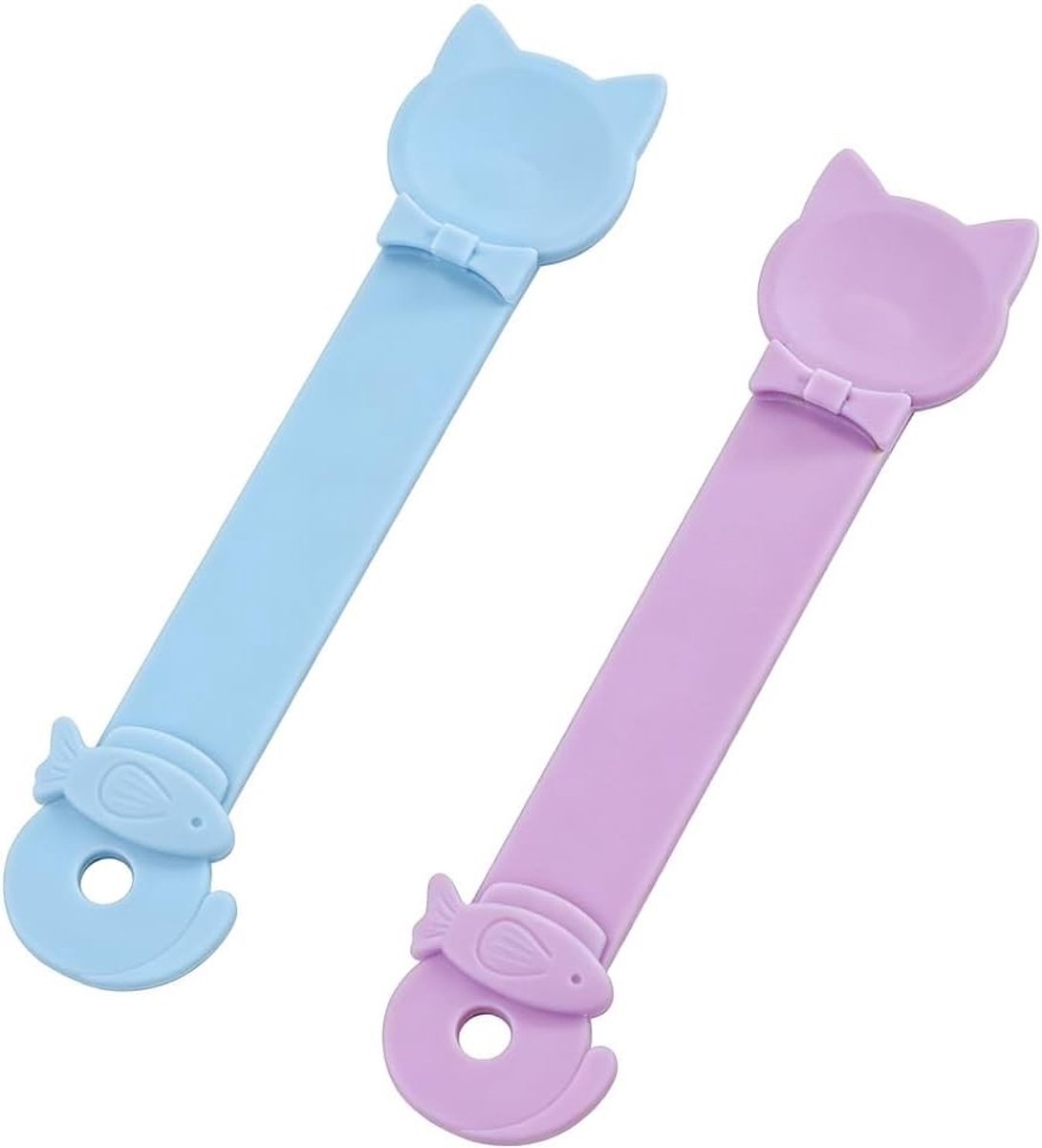 Snoepdispenser voor katten, 2 stuks, ideaal voor vloeibare snacks, eenvoudig schoon te maken en zonder verspilling