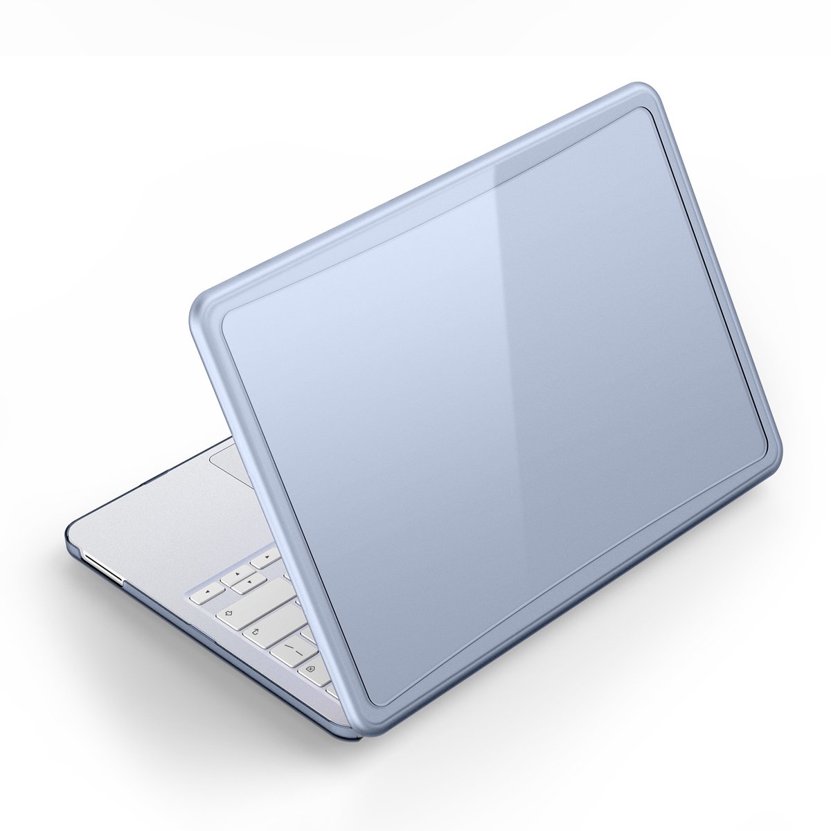 Dux Ducis Geschikt voor MacBook Neo Armor cover hoes - case - Lichtblauw