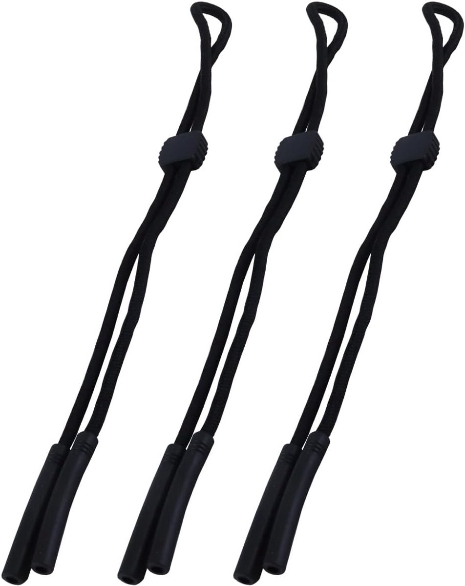 SnelShoppen - Set van 3 verstelbare brillenbanden, brillenhouders en zonnebrilriemen voor mannen en vrouwen - Perfect voor sport, outdoor, lezen en da
