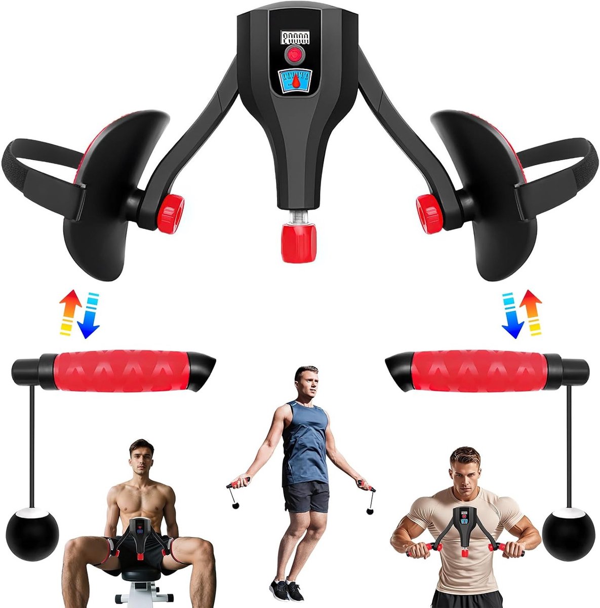 Multifunctionele Thigh Trainer en Leg Press voor Effectieve Beentraining en Armversterking voor Mannen en Vrouwen