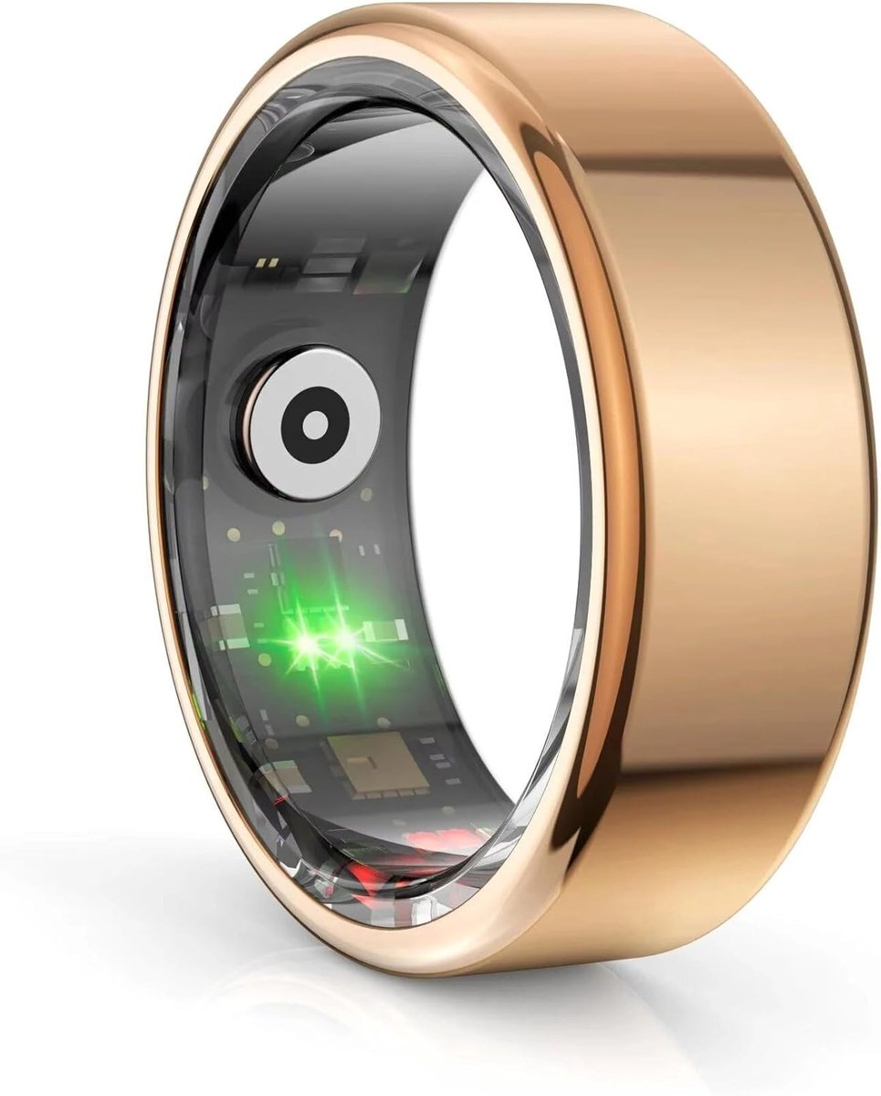 SnelShoppen - Smart Ring voor Mannen & Vrouwen, Fitness Tracker met Stappenteller, Calorie Tracking, 7 Sport Modi, IP68 Waterdichte Activiteit Ring me