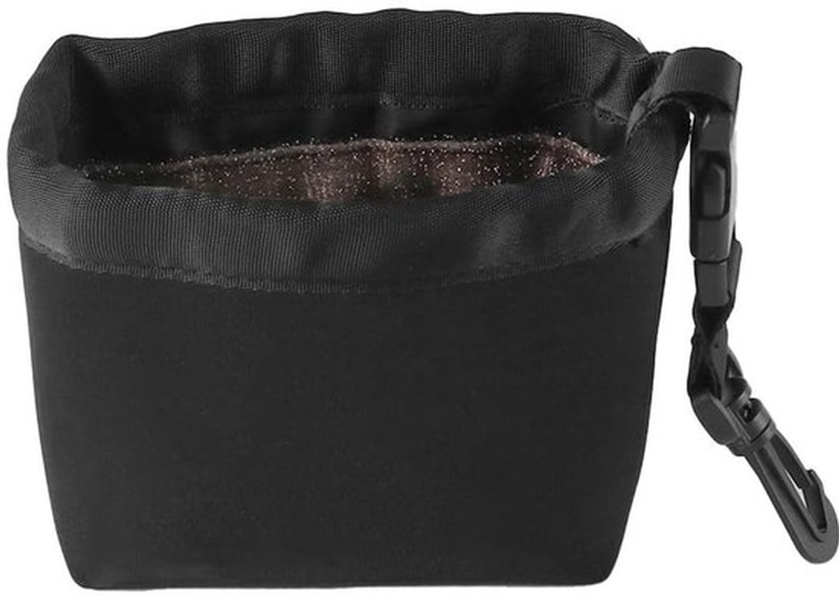 Golfclub-reinigingszak Draagbaar - Golfbalreinigingszak - Afneembare Reinigingszak - Nylon - 16x8x13,5 cm - Handig voor op de baan