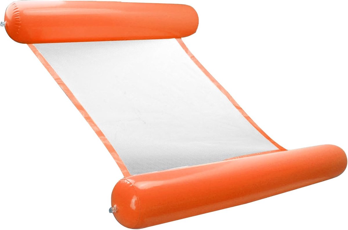 Thijox - Multifunctionele drijvende hangmat - Opblaasbaar zwembad 4-in-1 vlotter - Draagbaar en ultralicht - Perfect voor tuin, camping en feest