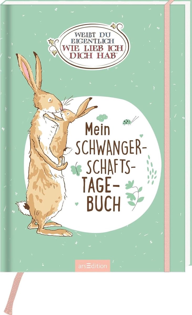 SnelShoppen - Schwangerschaftstagebuch für werdende Mütter - Weißt du eigentlich, wie lieb ich dich hab? - Persoonlijk en emotioneel, 120 pagina's, A5