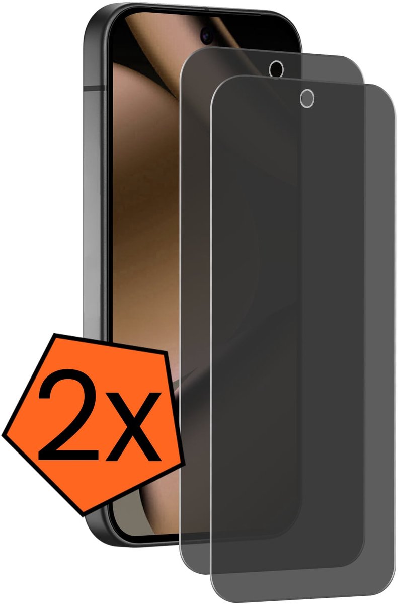 Screenprotector - 2 Stuks - Geschikt voor Google Pixel 11 Pro - Privacy Filter - Gehard Glas - Beschermglas - Tempered Glass - Screen Protector