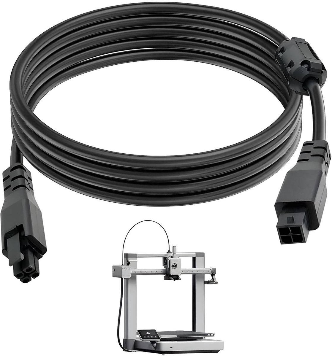 4 Pin AMS Lite Extensiekabel 1 Meter - 22 AWG Koperkern - Voor Bambu Lab A1/A1 mini - Eenvoudige filamentwissel - ShopVlot