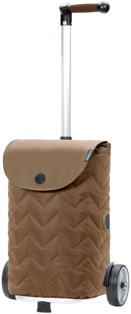 Andersen Shopper Unus Shopper Hilma Winkelwagen 59 cm - 45 L - mousse
