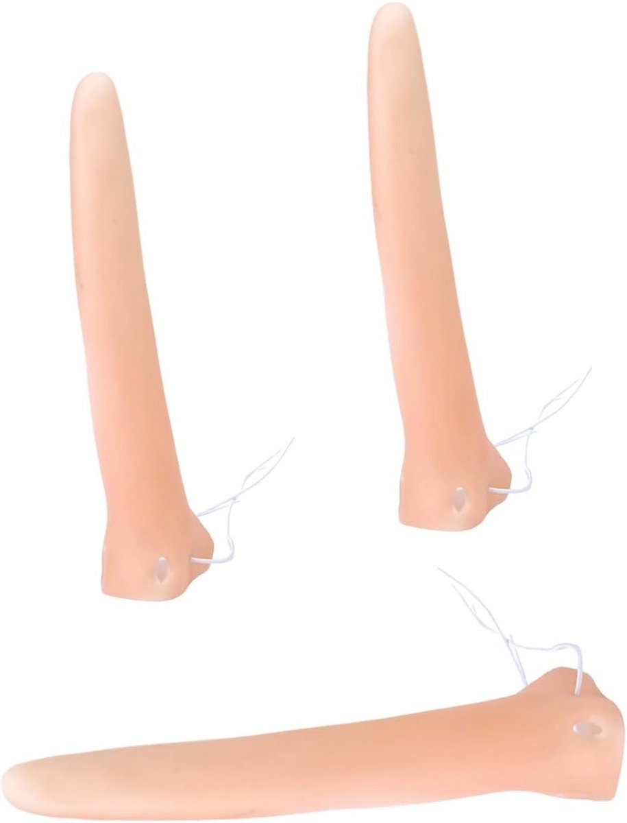 Langneus Prothese Set van 3 voor Halloween Kostuum, Cosplay en Feestelijke Rollenspellen