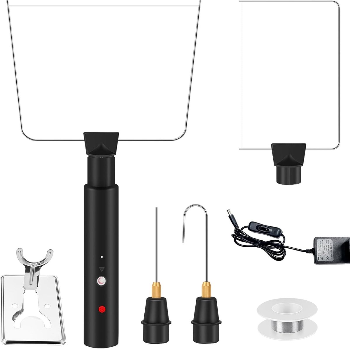 SnelShoppen - Foam Cutter 4-in-1 Elektrische Schuim Cutter met 4 Blades, Voor EPP, EPS, KT, Snelle en Nette Sneden, Ideaal voor Creatieve Projecten en