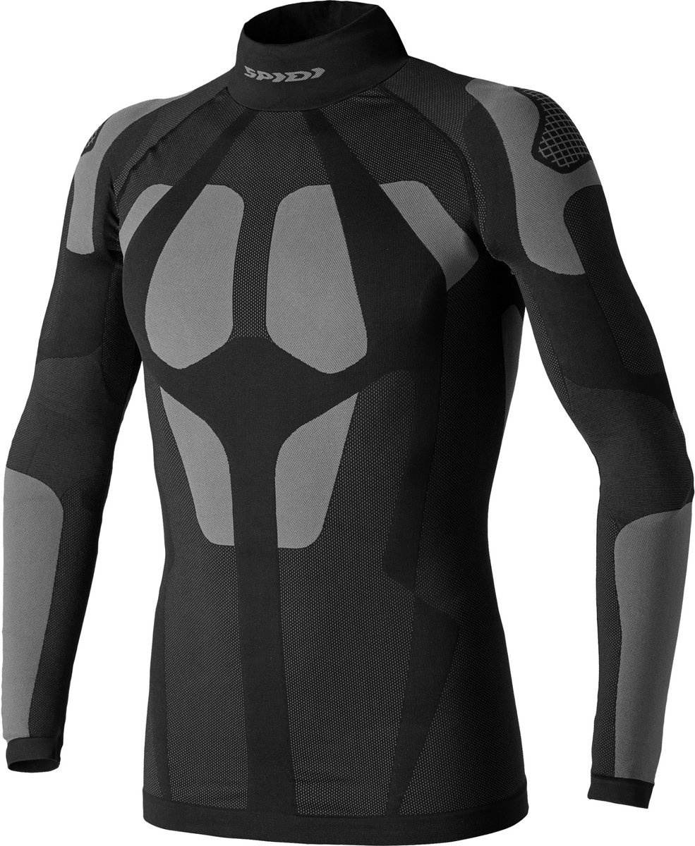Spidi Seamless Zwart Ondershirt -