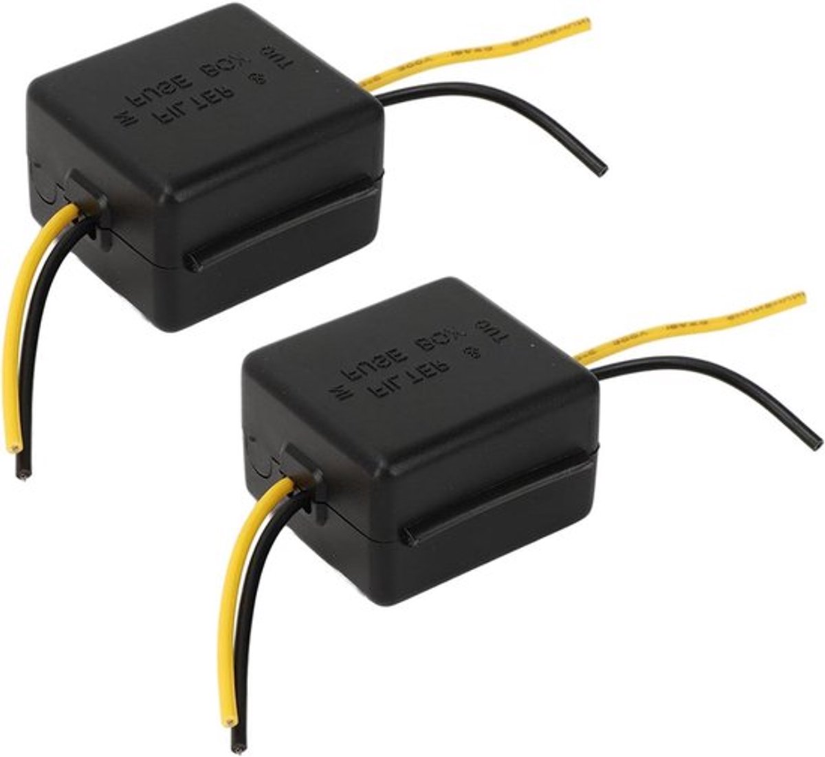 Audiofilter voor Auto 12V - Geluidsisolatie en Ruisonderdrukking - 2 Stuks