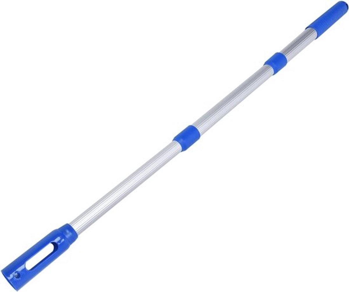 Telescopische reinigingsstang voor zwembadonderhoud, aluminium, verstelbaar 87,8 cm, professioneel gereedschap