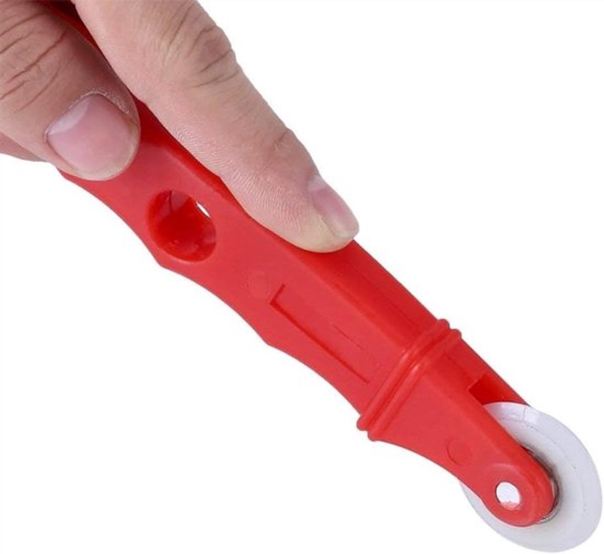 Handspigot roller met nylon handvat voor het installeren van schermdeuren en ramen, ideaal voor doe-het-zelvers en klussers