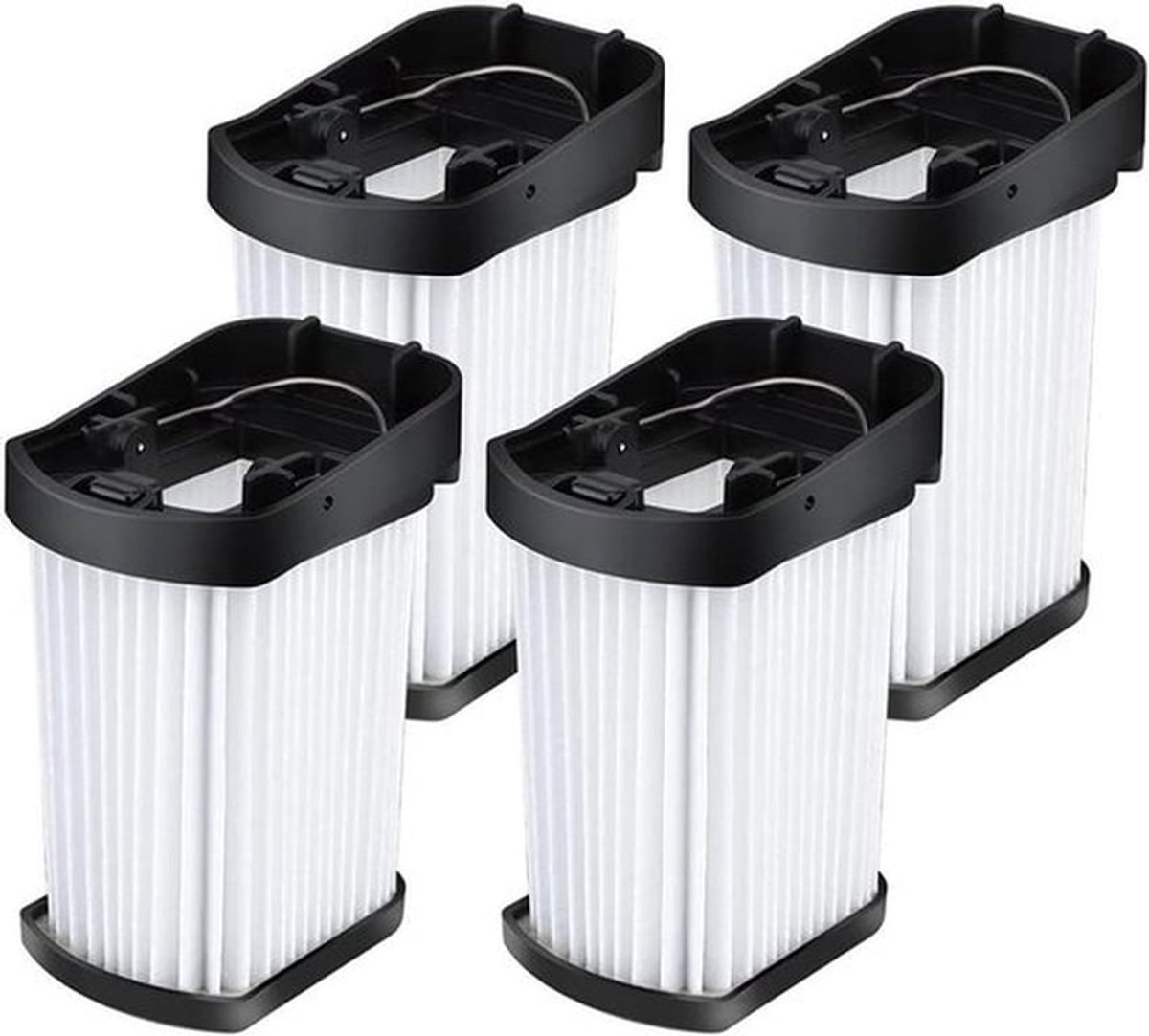 Vervangende filtersets draadloze handstofzuiger - 4 stuks - handig accessoire - hoge kwaliteit