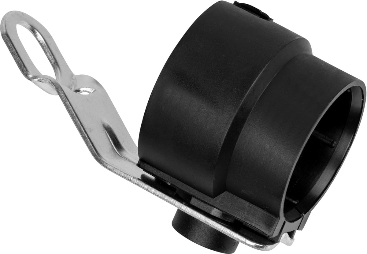 SnelShoppen - Trailer Holder 1 Stuk Zwart 13-polige Stekkerhouder met 7-pins Adapter, Trailer Stekkerhouder voor Parkeren, Plug Bescherming en Gebruik