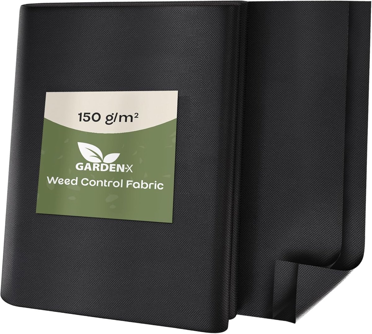 SnelShoppen - Weed Fleece Tegen Onkruid - Waterdoorlatende Tuinfilm 150 g/m² - Zwart UV-bestendige Bedekking 0.6 x 5 m (3 m²) - Tuinprojecten, Bloembe