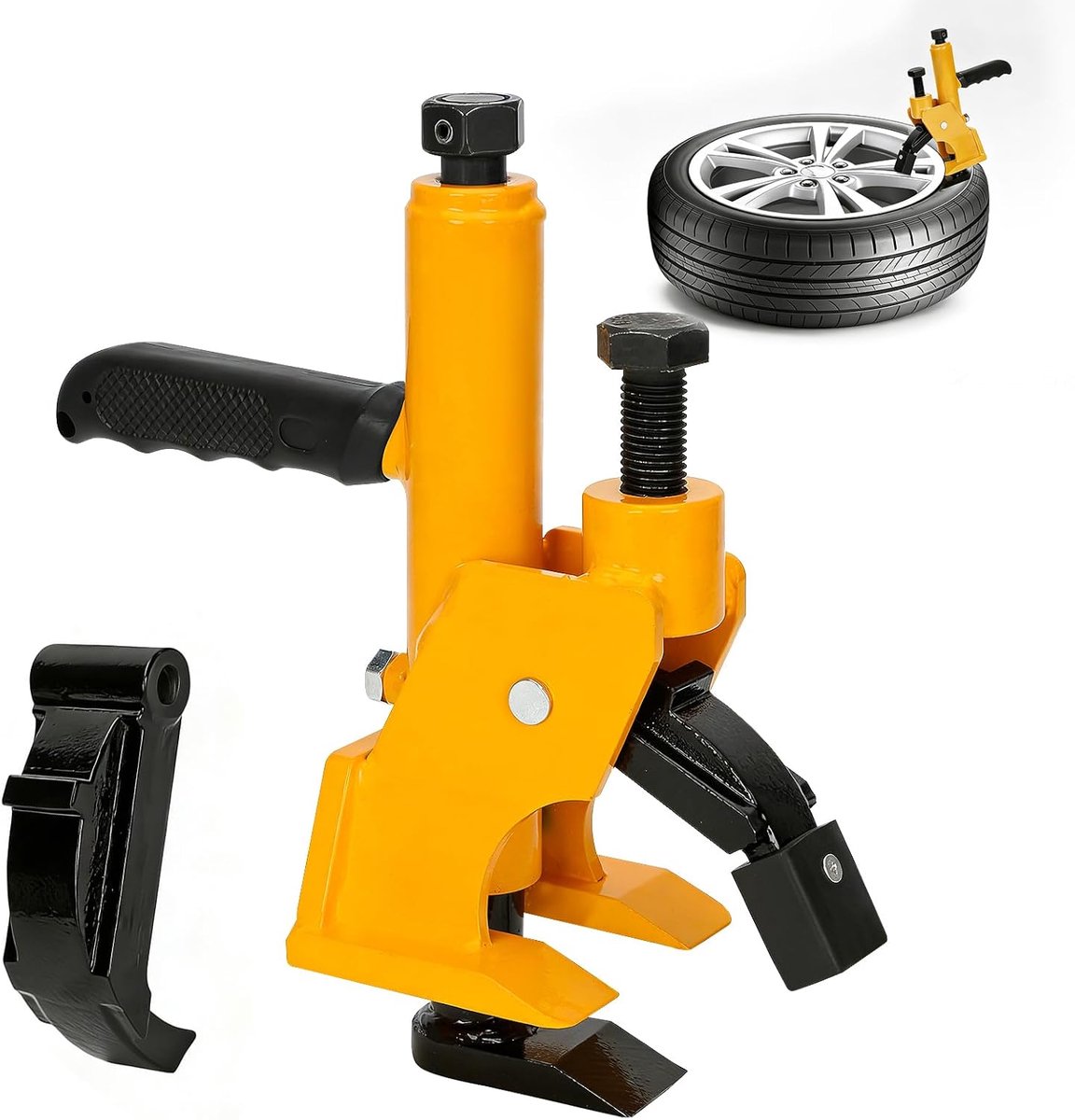 SnelShoppen - Handmatige Bandenmontage Machine voor 38-42 Inch Banden - Robuuste Vrachtwagen en Tractor Bandverwisselaar - Versterkte Stalen Construct